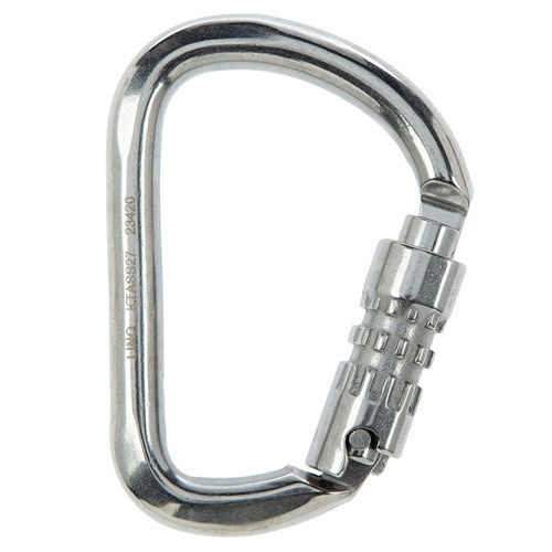 LINQ Karabiner - Triple Action Stainless Steel 27mm