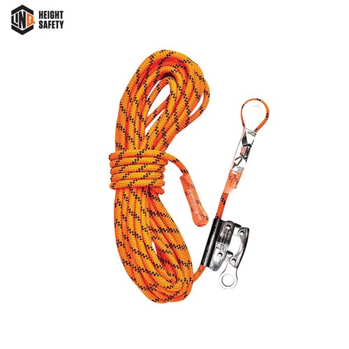 Kernmantle Rope with Thimble Eye & Rope Grab 50M